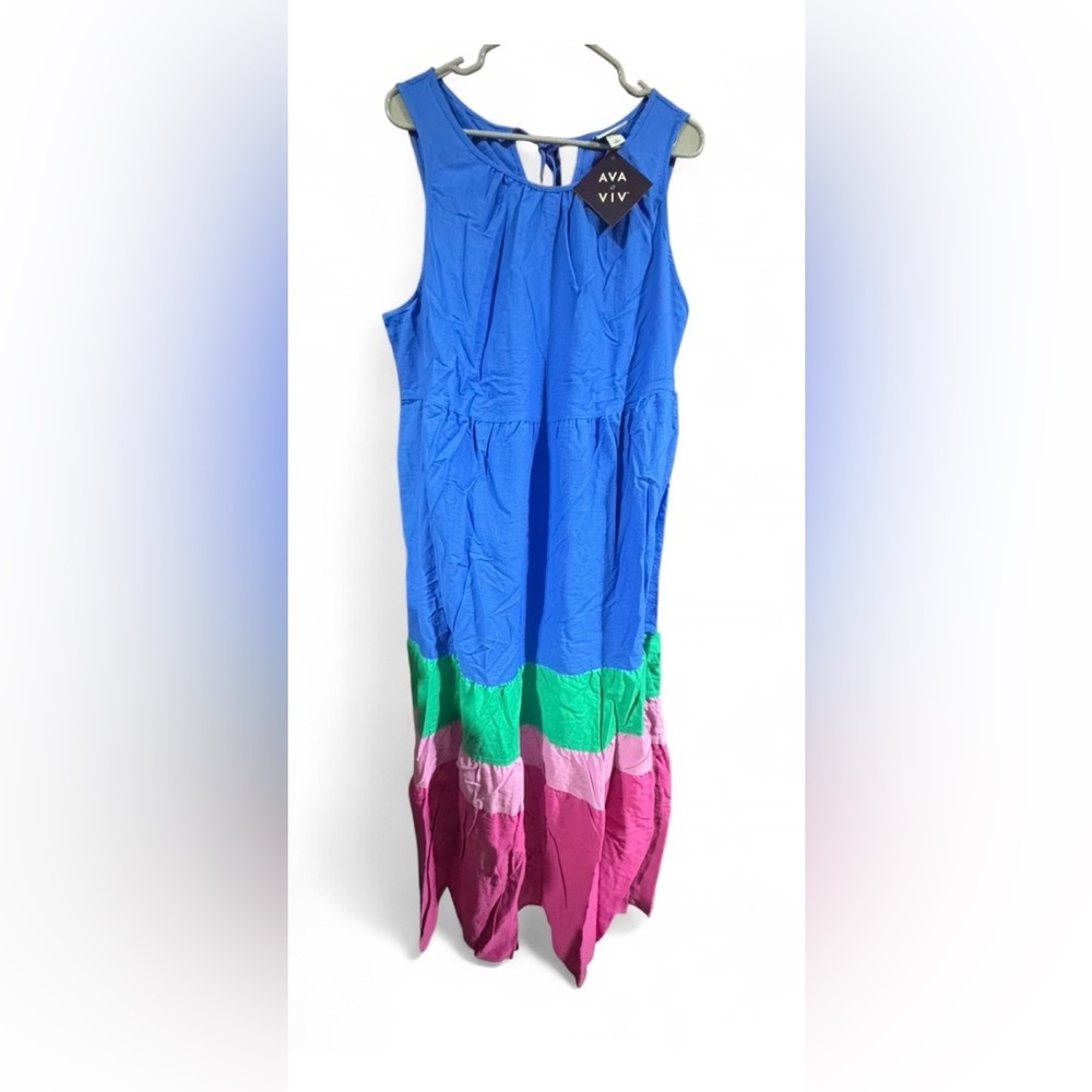Size 0X Ava & Viv Maxi dress